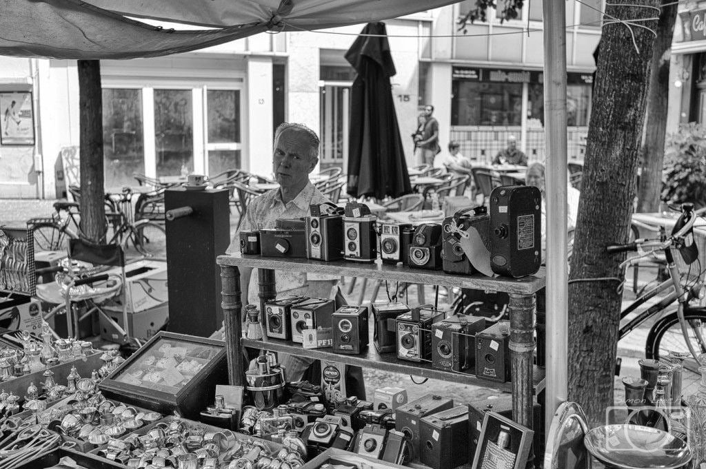 Camera salesman, Grote markt, Antwerp