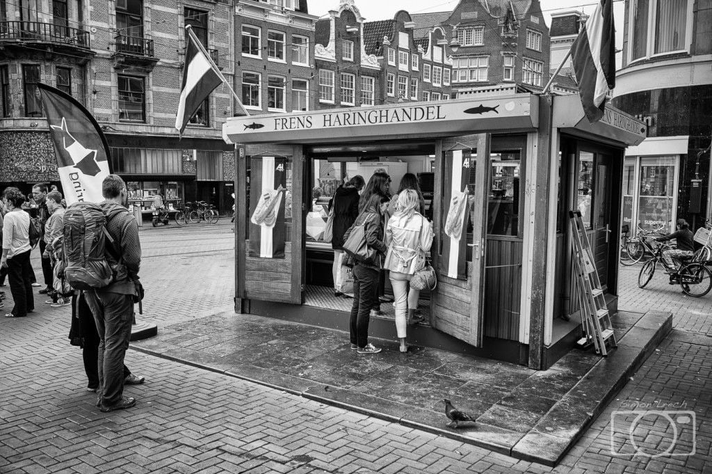 Frens Haringhandel, Koningsplein, Amsterdam