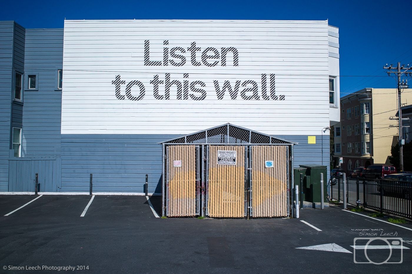 Listen to this wall, Haight Ashbury
