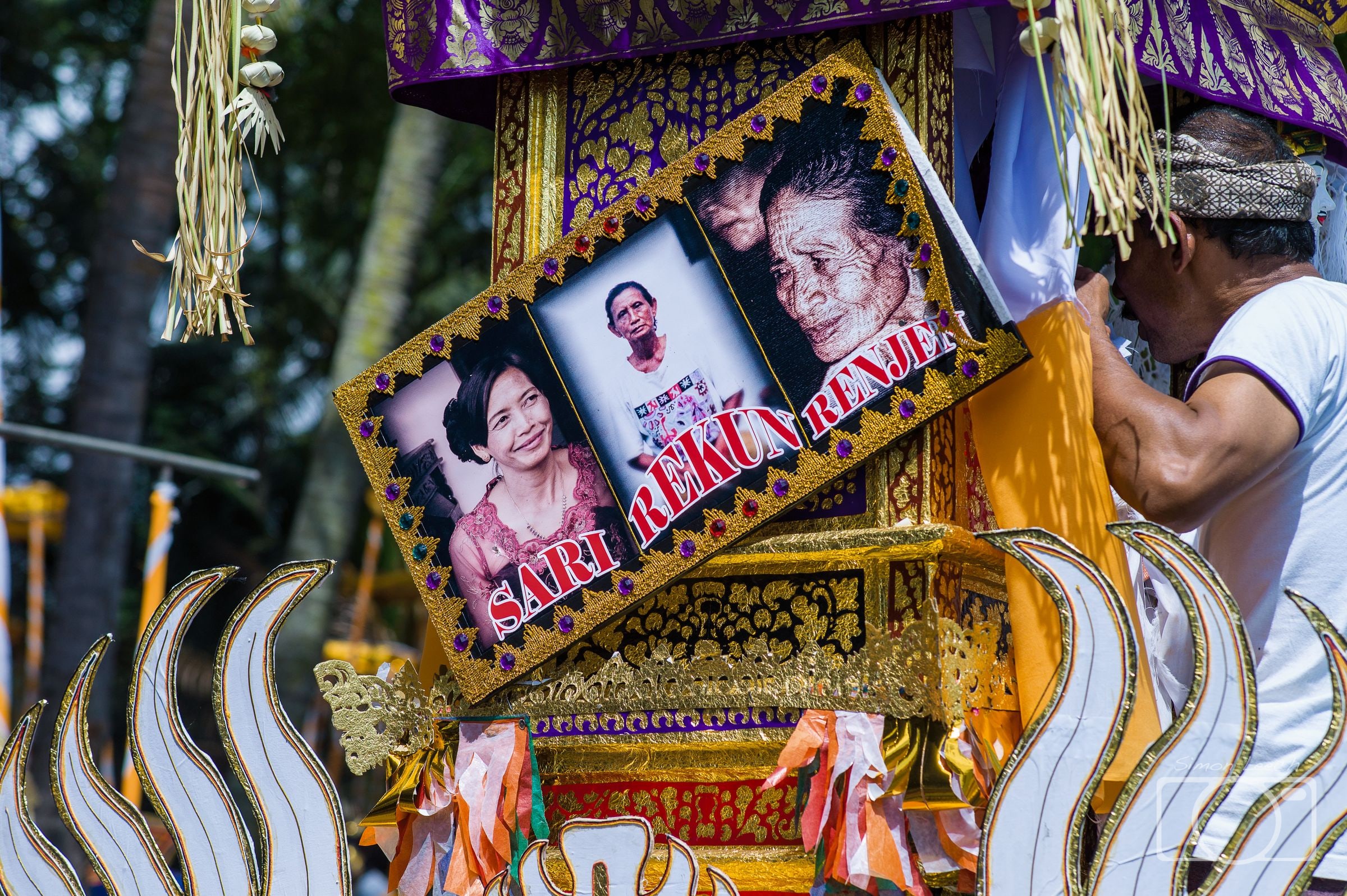 Balinese cremation