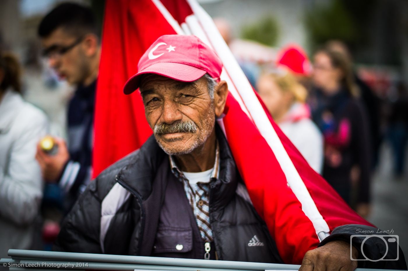 Flag seller