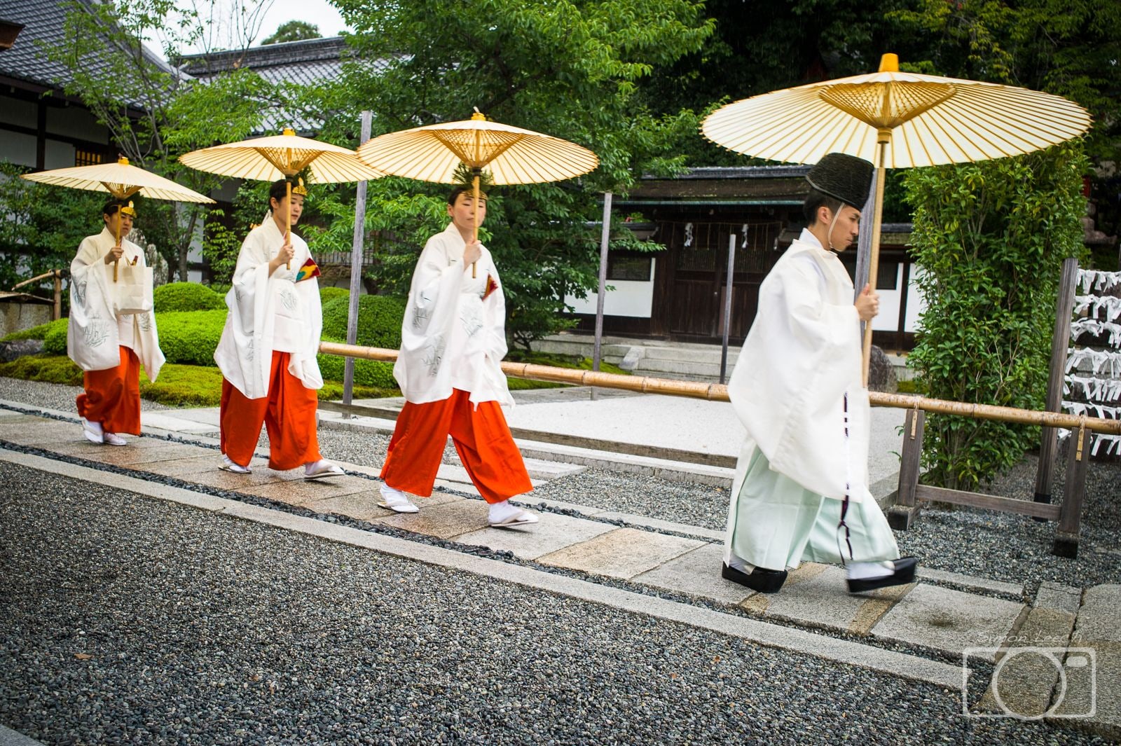 Japanese monks